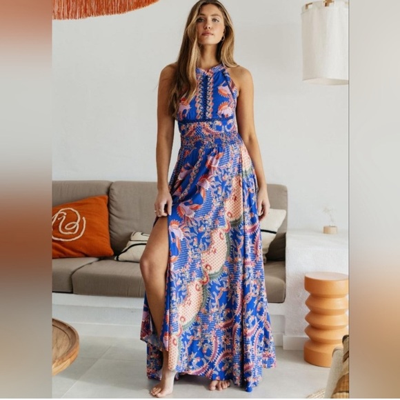 * HOST PICK *Stunning royal blue maxi dress - Picture 2 of 4